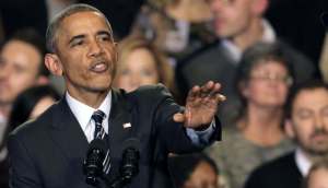 Obama tries to quirt hecklers